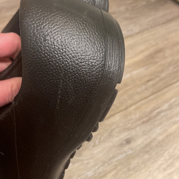 BIRKENSTOCK PROFI BIRKI POLYURETHANE BLACK CLOG SHOES WOMENS SZ 7 MENS SZ 5 - Picture 7 of 14